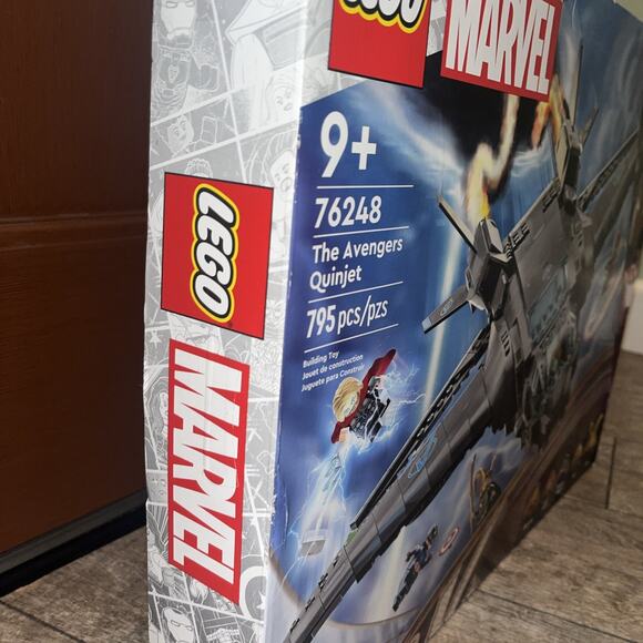 LEGO Marvel The Avengers Quinjet - 76248 - 795 Pcs - New - Picture 2 of 8